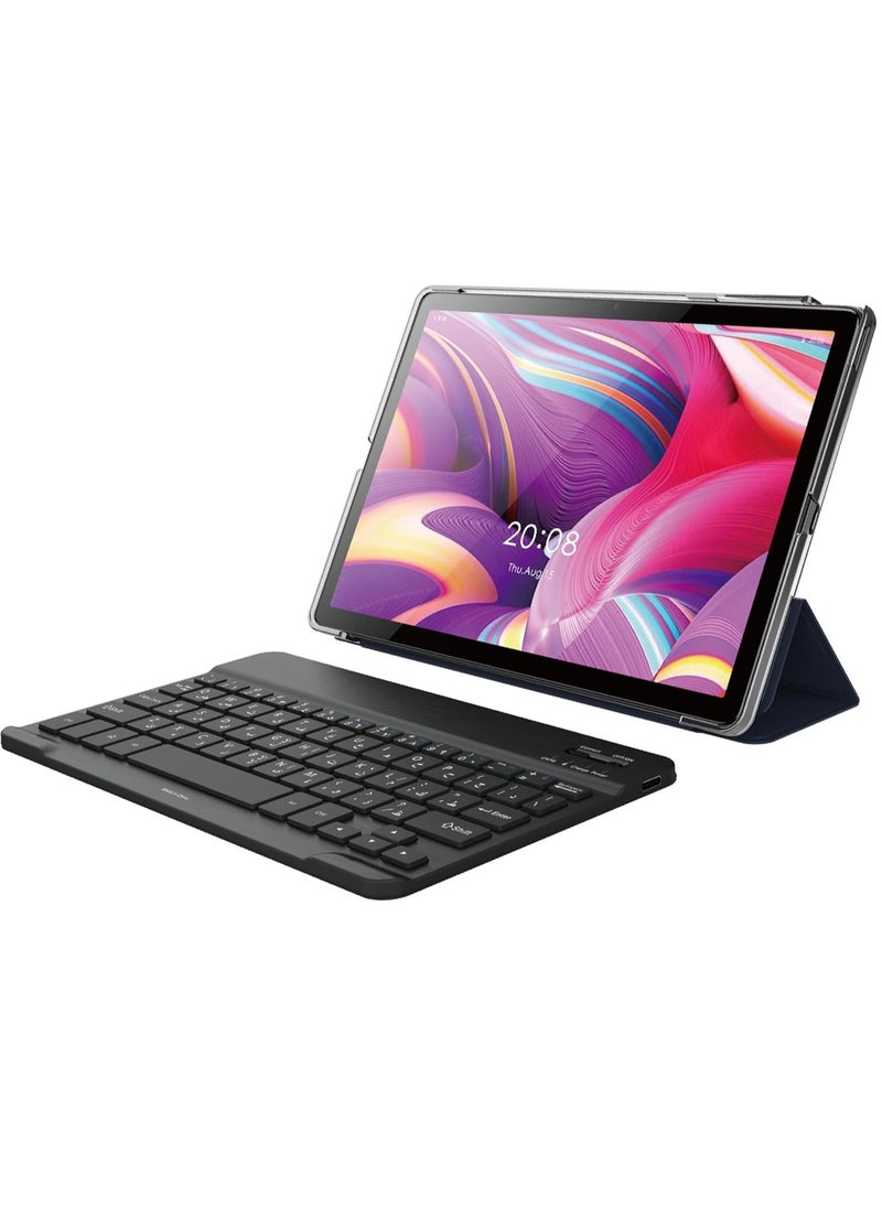 Oteeto Tab 12 8GB RAM 256GB ROM Grey Color Dual Sim 6000 mAh Battery 10.1 inch IPS LCD Display Android 13 Tablet