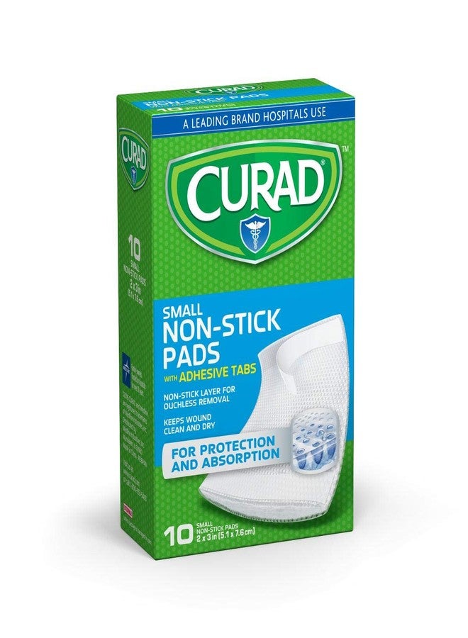 CURAD Medline Pad Non-Stick Sterile Curad with Adhesive, 2 Inch x 3 Inch, 12 Count - Image 1