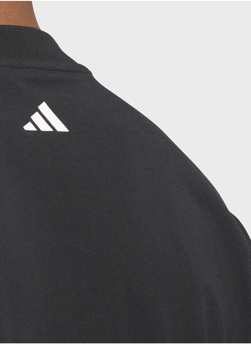 Adidas Select Long Sleeve T-Shirt  - Image 4