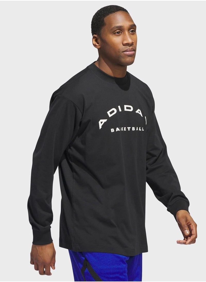 Adidas Select Long Sleeve T-Shirt  - Image 5
