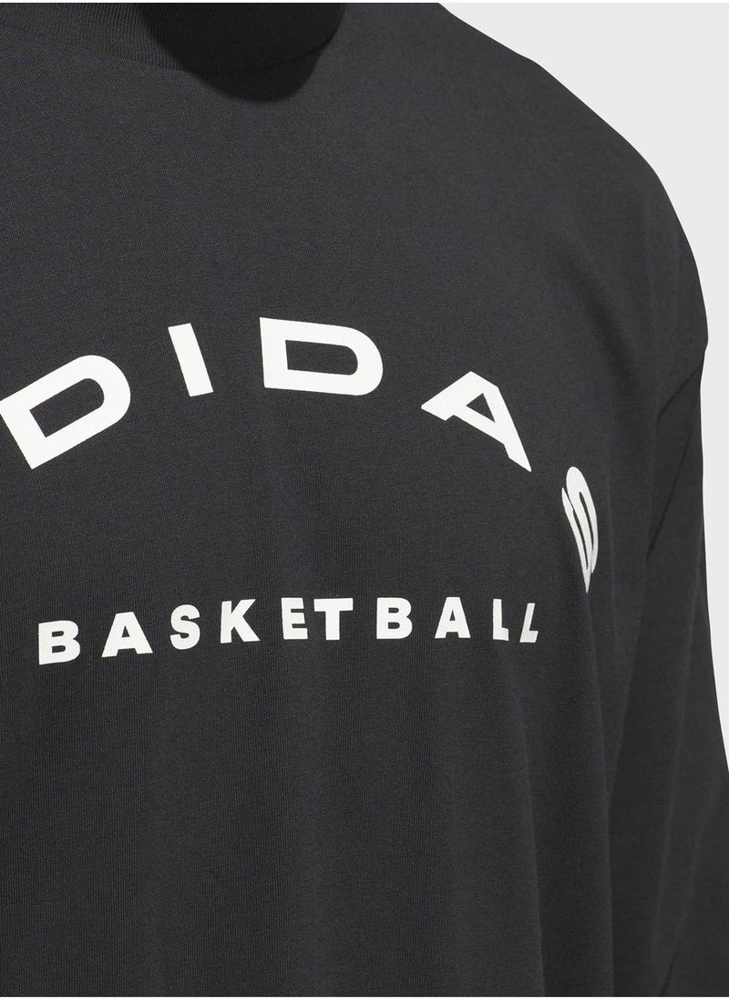 Adidas Select Long Sleeve T-Shirt  - Image 3