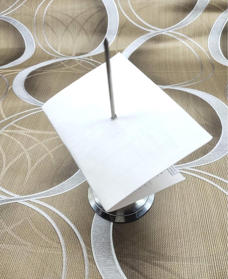Dynore Stainless Steel Paper Memo Holder/Receipt Holder/Bill Fork for Bill Receipt Note Paper- Set of 2 Pcs - Image 2
