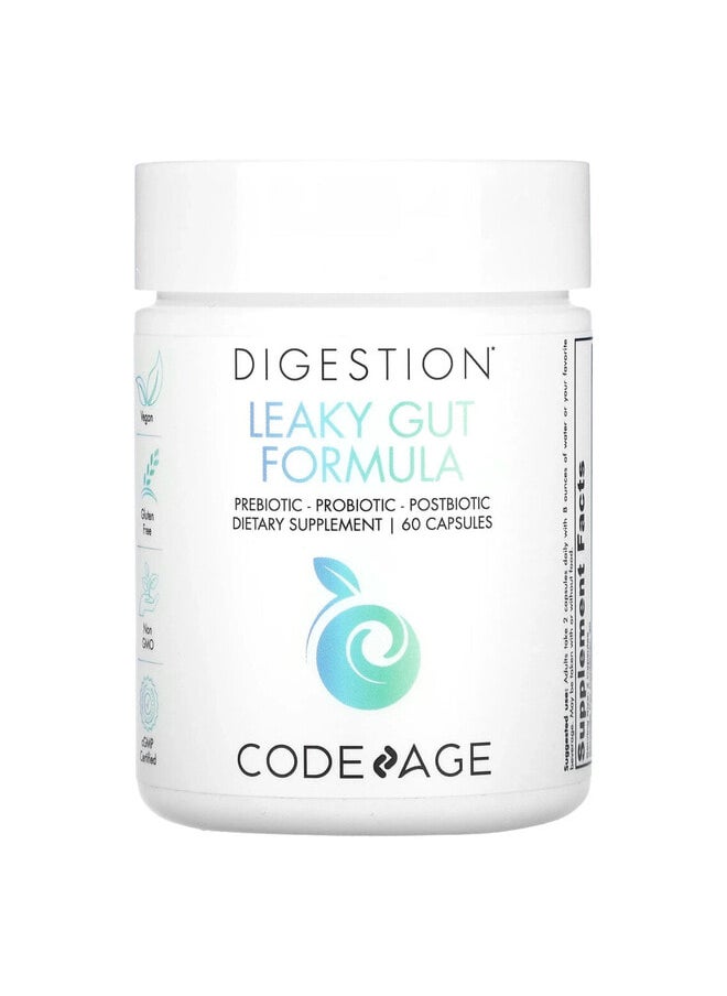 Codeage Leaky Gut Formula, 60 Capsules  - Image 1