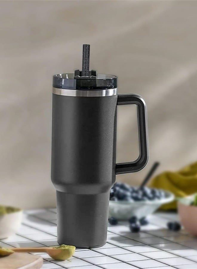 Color Replacement Straws for 40 oz 30 oz , 10pcs Color Glitter Reusable Straws with Cleaning Brush for Adventure Travel Tumbler Accessories, 12 in - Image 4