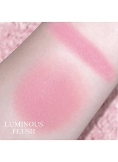 KYDA KYDA Baked Powder Blush, Lightweight Hybrid Matte Blushes, Lighting Finishing Powder, Multidimensional Color, Seamless Soft Focus Powder Blush, Hydrating, #LUMINOUS FLUSH  - Image 5