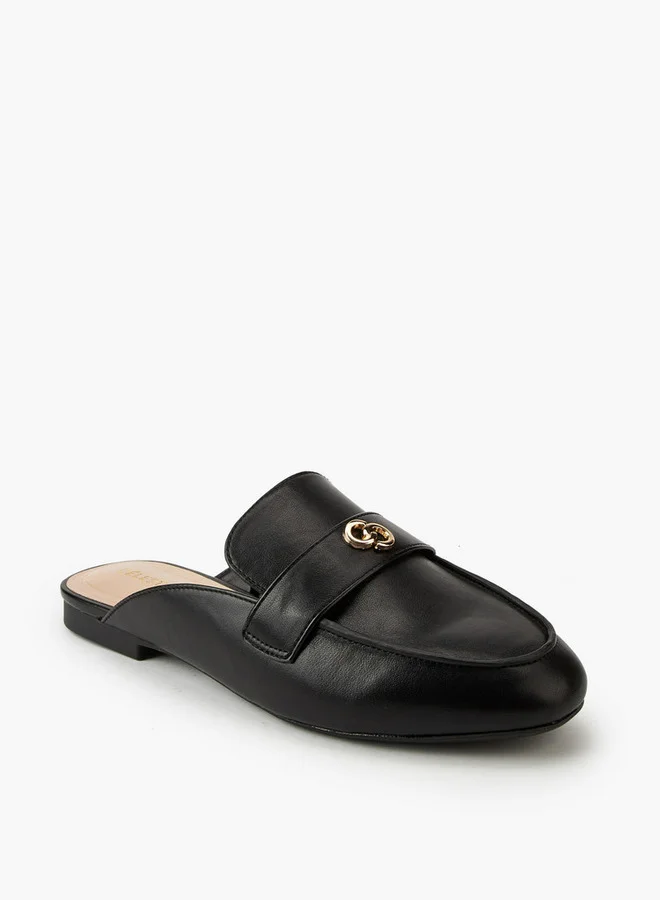 سيليست Women'S Solid Slip-On Mules