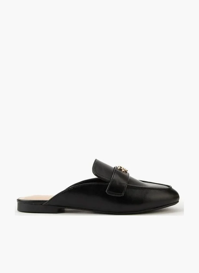 سيليست Women'S Solid Slip-On Mules