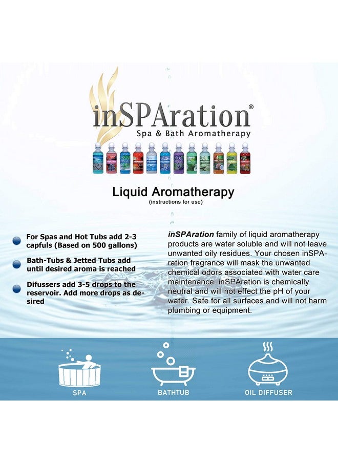 InSPAration - Nsparation Spa And Bath Aromatherapy 119X Spa Liquid 9Ounce Jasmine Green - Image 1