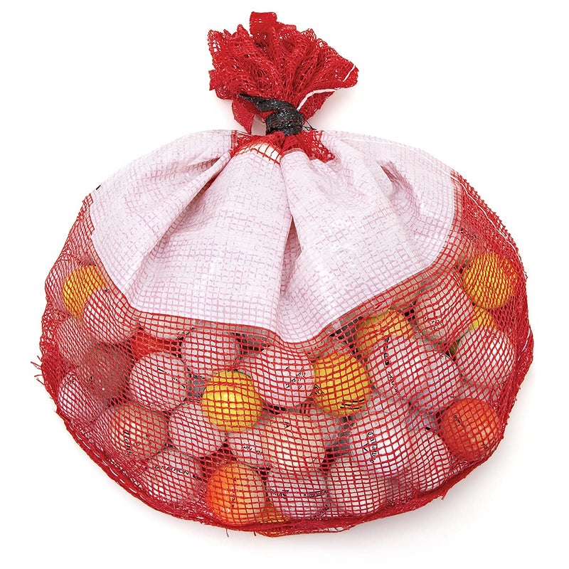 Bastex 100 Hit-Away Used Golf Balls Bulk - Recycled Golf Balls for Men - Practice & Range Golf Balls - Mix in Mesh Shag Bag - Image 2
