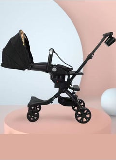 Generic Foldable  Reclining And Sitting Baby Stroller  - Image 2
