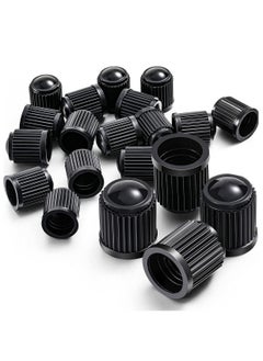 RATSAW Set of 30 Plastic Tire Valve Stem Caps with O Ring Seal  Universal Covers for Cars SUVs Motorcycles Bikes and Trucks  Easy Screw On Operation  - Image 1