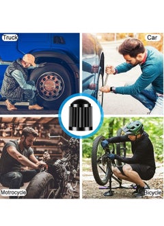 RATSAW Set of 30 Plastic Tire Valve Stem Caps with O Ring Seal  Universal Covers for Cars SUVs Motorcycles Bikes and Trucks  Easy Screw On Operation  - Image 5