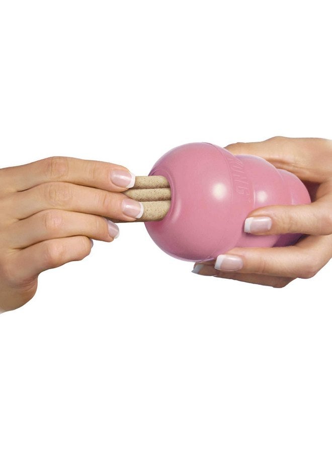 كونج - زيجيز بوبي - مكافآت تنظيف أسنان الكلاب - وصفة للجراء - كبيرة (أفضل ألعاب مطاطية مستعملة للجراء) - Image 4