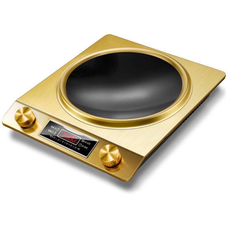 3500W concave surface electromagnetic stove household new type of hot-flowing pottery stove household high-power battery stove electric pottery stove