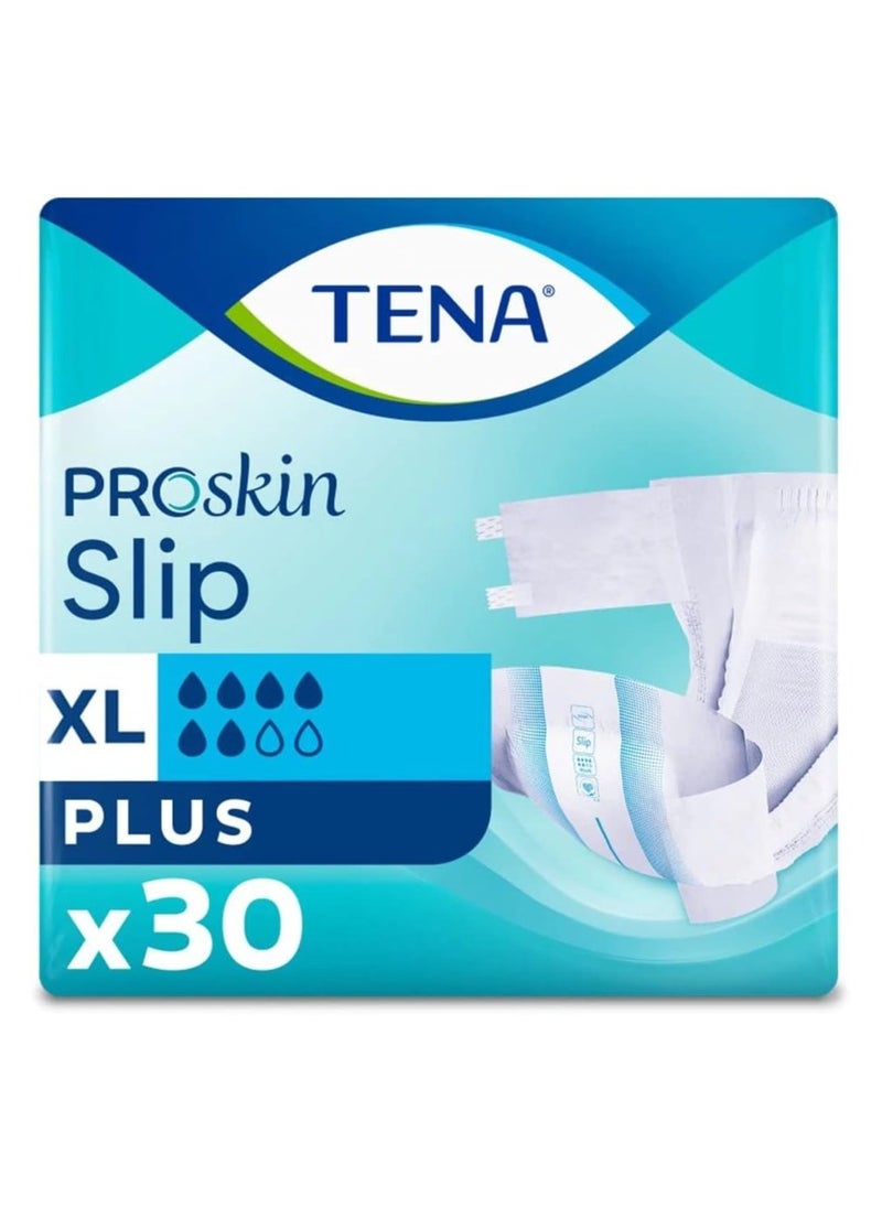 Tena Pro Skin Slip Plus Extra Large 30 Pcs  - Image 1