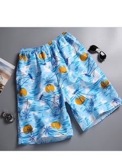 ESCATCH Plus Size Beach Shorts Quick Drying Printed Men Sport Shorts Loose Shorts  - Image 1