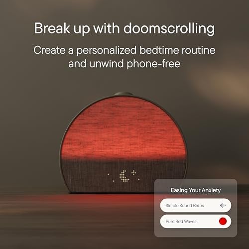 Hatch Baby Hatch Restore 3 Sunrise Alarm Clock, Sound Machine, Smart Light (Greige) - White Noise, Screen-Free Sleep Routine - Image 3