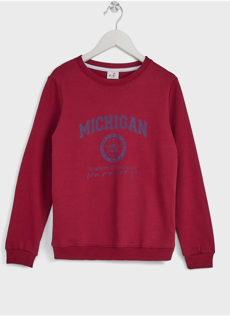 Pinata - Boys Printed Sweatshirt And Jogger Set - Image 1