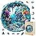 Jollitot 3D Seabed Ocean Sea Turtle Puzzles Adults Gifts for Women Men Wooden 290 Pieces 134 134in - Image 2