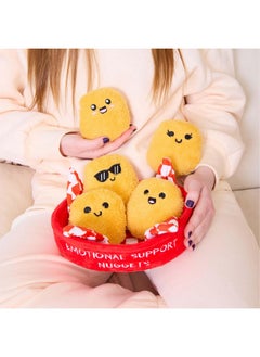 WHAT DO YOU MEME? What Do You Meme Emotional Support Nuggets - Plush Nuggets Stuffed Animal  - Image 2