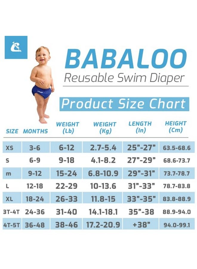 Cressi Boys' Babaloo Diaper, Blue, 4T/5T | 36/48 Months - Image 4