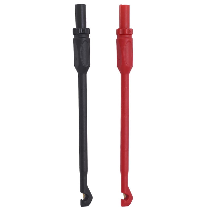 2Pcs Multimeter Test Hooks with Piercing Probes and 4mm Connectors for Automotive Circuit Repair - Image 2