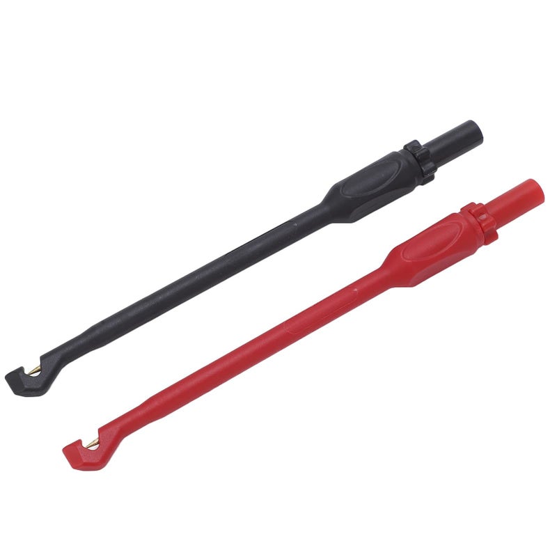 2Pcs Multimeter Test Hooks with Piercing Probes and 4mm Connectors for Automotive Circuit Repair - Image 4