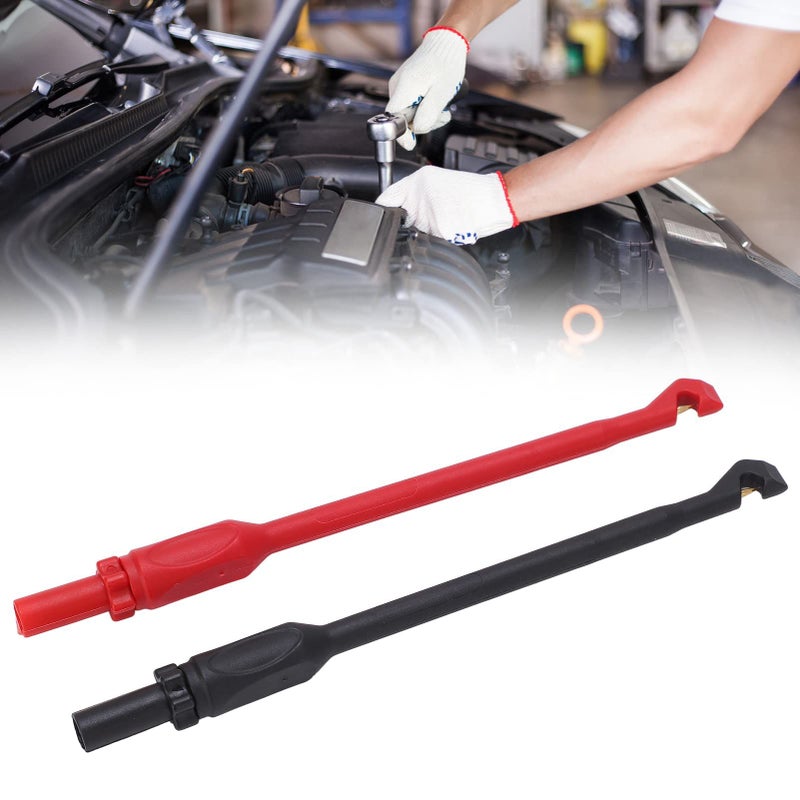 2Pcs Multimeter Test Hooks with Piercing Probes and 4mm Connectors for Automotive Circuit Repair - Image 3