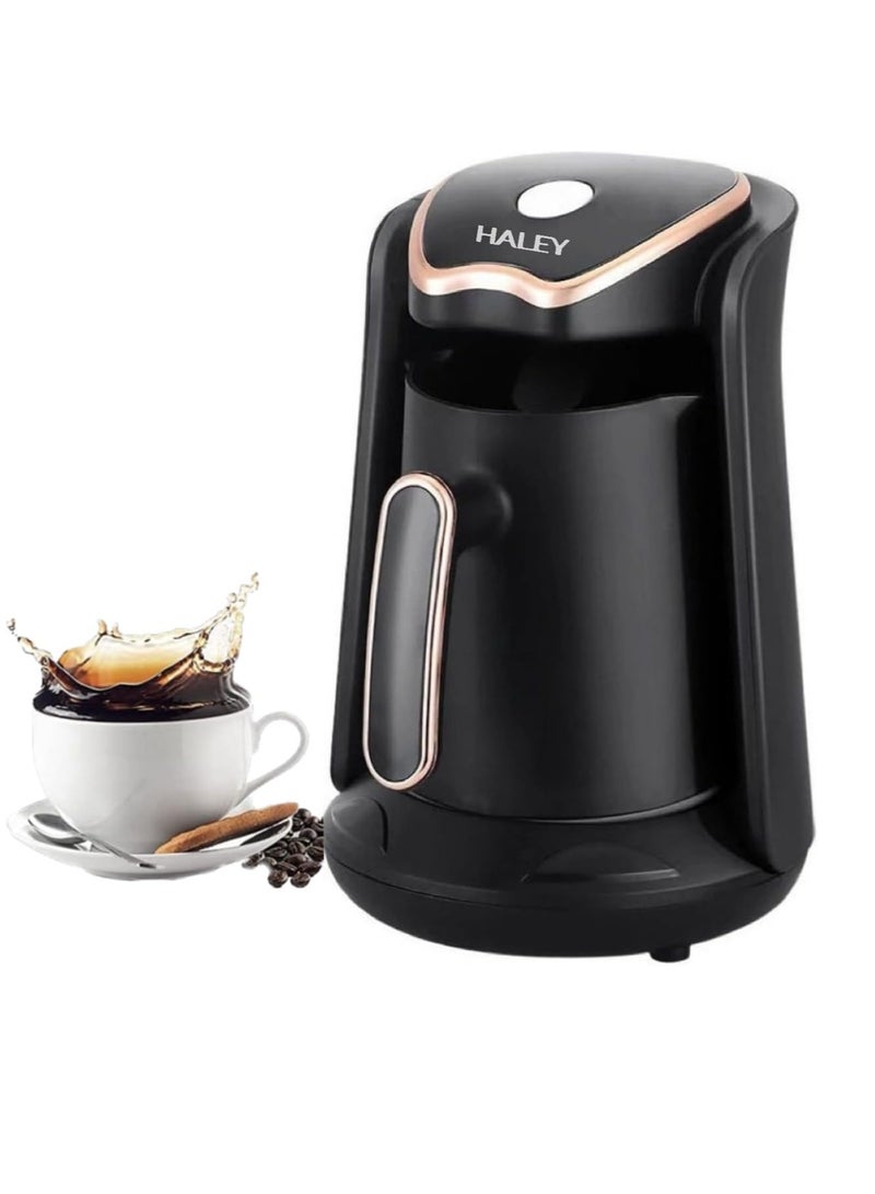 Haley ماكينة قهوة تركية كهربائية من HALEY – قفل صفيحة وحماية من السخونة الزائدة، ضمان سنتين، تصميم مدمج - Image 1