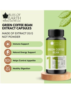 BLISS OF EARTH Green Coffee Bean Extract Supplement & Tribulus Terrestris Extract Supplement Capsules For Energy Stamina & Health  - Image 3