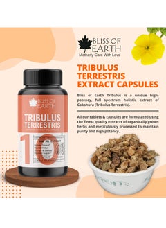 BLISS OF EARTH Green Coffee Bean Extract Supplement & Tribulus Terrestris Extract Supplement Capsules For Energy Stamina & Health  - Image 4