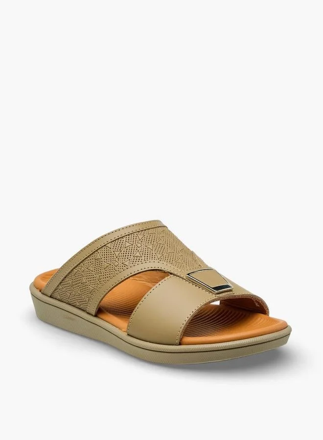 Le Confort BEIGE Boys Leather Arabic Sandals Ramadan Collection for Men | Best Price UAE
