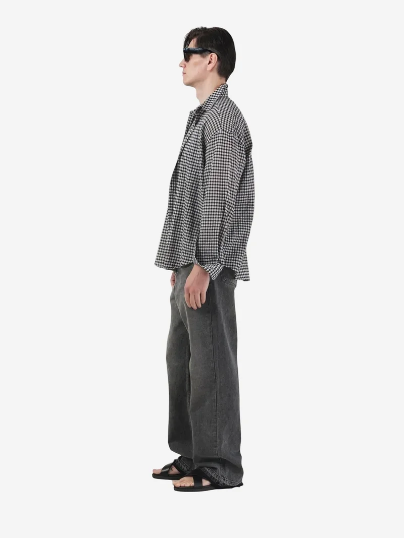 Giesto Multicolor GIESTO Men's Plaid Poplin Shirt for Men | Best Price UAE
