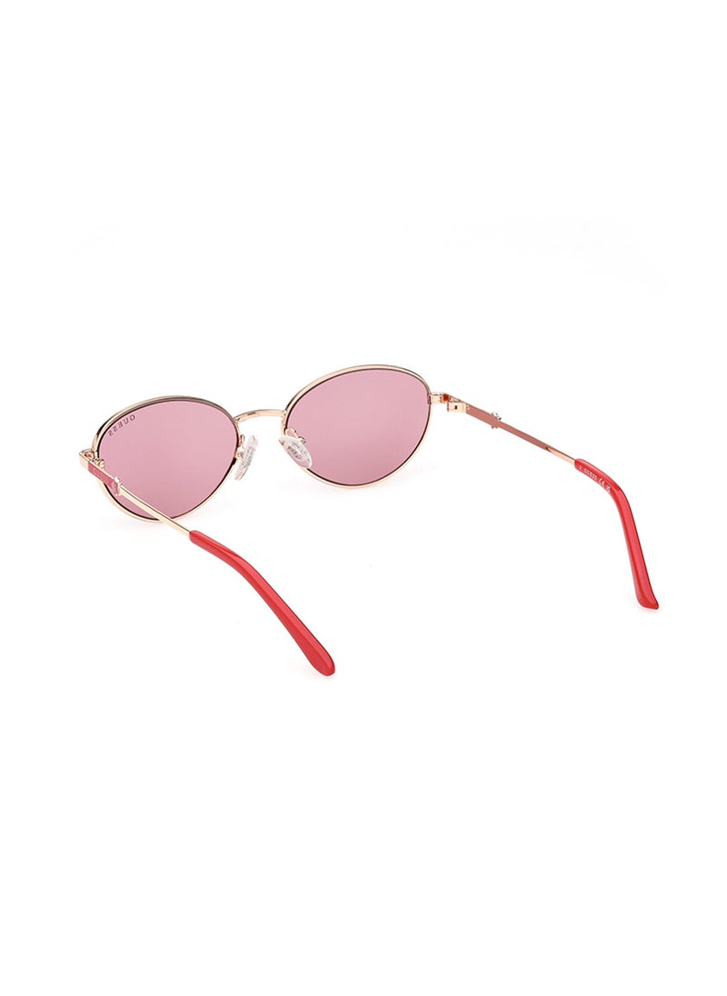 GUESS - Girls UV Protection Oval Shape Sunglasses - GU921774S48 - Lens Size: 48 Mm - Image 1