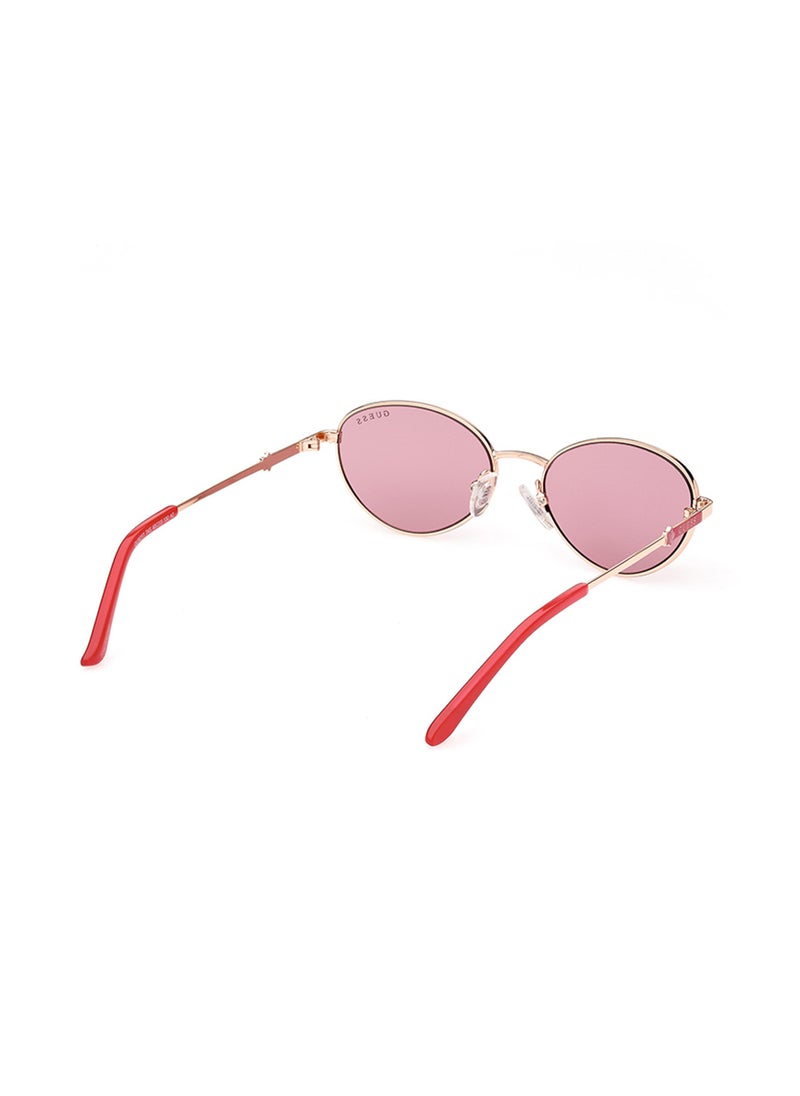 GUESS - Girls UV Protection Oval Shape Sunglasses - GU921774S48 - Lens Size: 48 Mm - Image 1