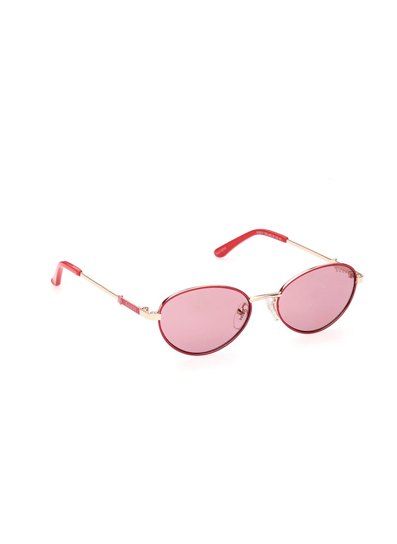 GUESS - Girls UV Protection Oval Shape Sunglasses - GU921774S48 - Lens Size: 48 Mm - Image 1