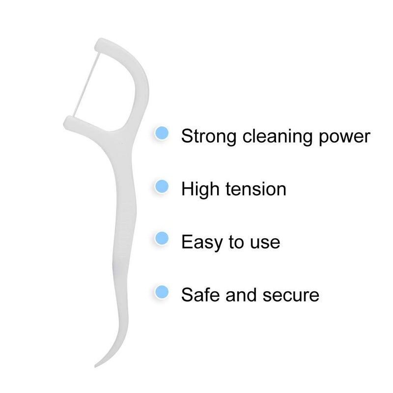 cheekyglo Floss Picks Travel Dental Flossers, 500 Count High Toughness Professional Teeth Flossing Toothpicks Sticks for Family Hotel Travel - Image 5