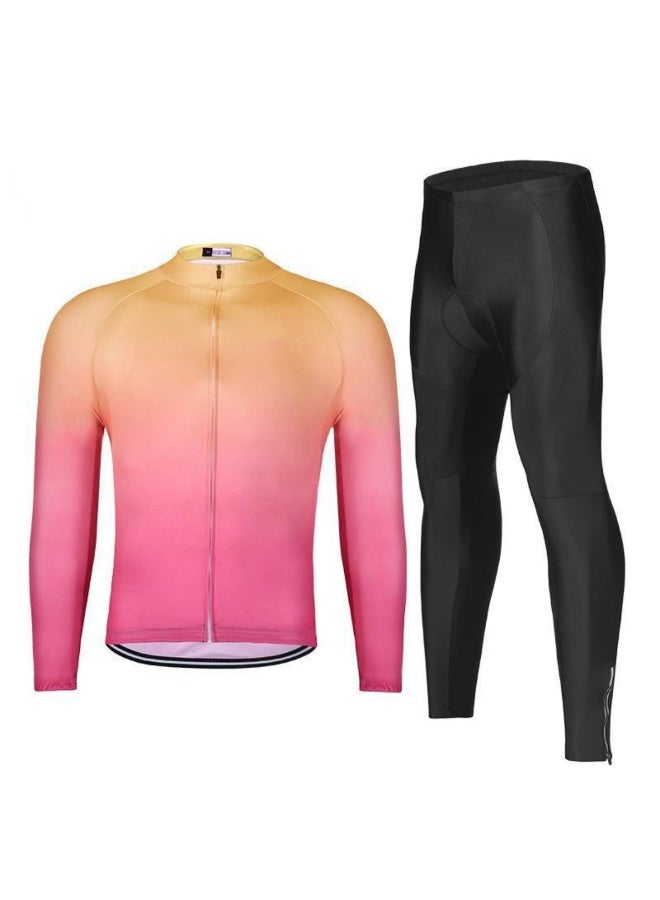 KUYING GR New Summer Outdoor Sunscreen Moisture Absorption Quick Drying Bicycle Women's Cycling Clothing Set  - Image 1