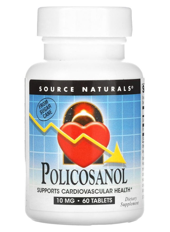 Source Naturals Policosanol 10 mg 60 Tablets