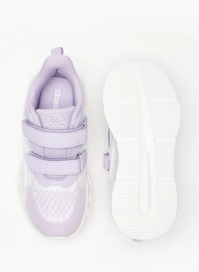 كابا Girls Textured Sports Shoes with Hook and Loop Closure