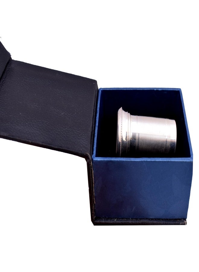 KMJ Pure Silver Box/dabbi for Multipurpose use, mouth freshner box, Pooja Items for Home, use as sindoor box for women (wt.15 grams) - Image 5