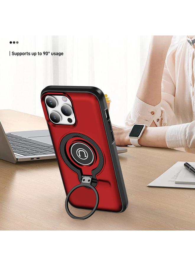 S-TOP Case For iPhone 14 Pro Ring Holder Magnetic Phone Case - Image 4