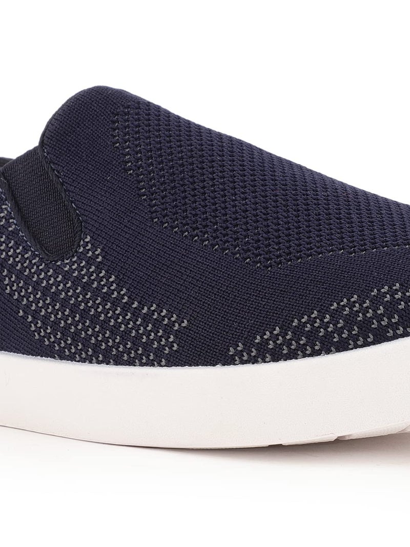Bata Women's CARA Knit Casual Shoes Blue - 5 UK (5519555) - Image 4