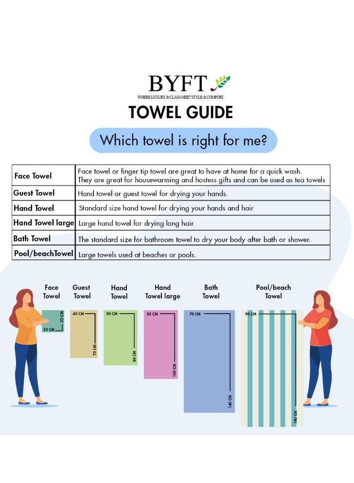 BYFT Embroidered For You (White) Luxury (Tree) Personalized Hand Towel (50 x 80 Cm-Set of 1) 100% Cotton, Highly Absorbent and Quick dry Bath Linen-600 Gsm  - Image 4