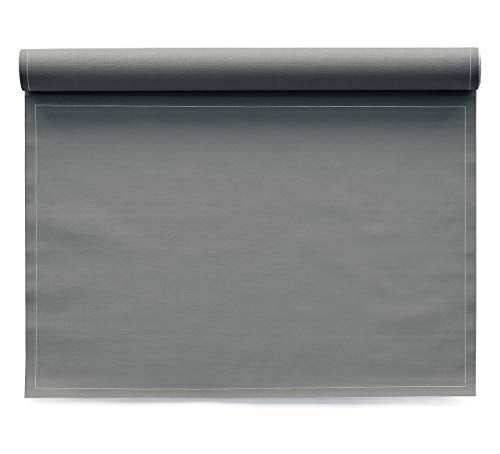 MY DRAP Washable and Reuseable Cloth Placemat - 17.7 x 12.6 in (12 Per Roll, Cotton Taupe) - Image 5