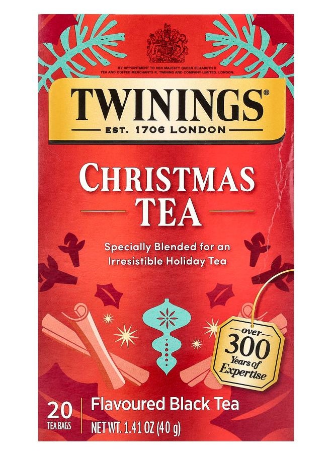 Twinings Christmas Tea 20 Tea Bags 1.41 oz (40 g) 