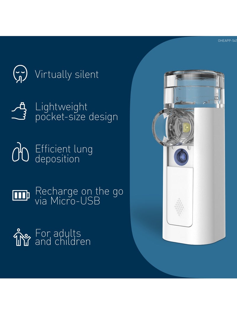 Omron Portable Mesh Nebulizer Mini Air 360 Plus Pocket Size C530256  - Image 2