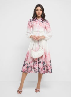 ELLA Floral Print Dress  - Image 4
