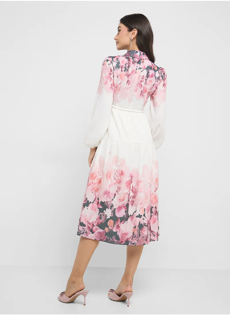 ايلا Floral Print Dress