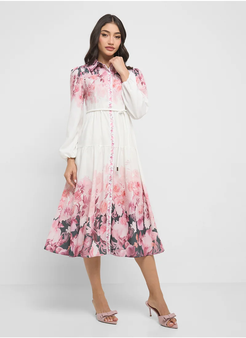 ايلا Floral Print Dress